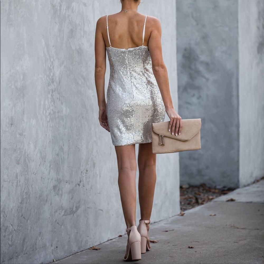 NWT - VICI - Sequin Mini Dress - Picture 2 of 10
